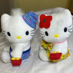 Hello kitty hanging plush‎ 2PCS